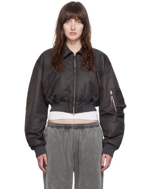 Acne Studios Relaxed-Fit Bomber Jacket - Black