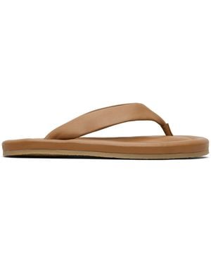BY FAR Tan Dasha 2.0 Flip-Flops - Black