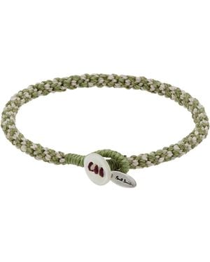 Paul Smith Braid Bracelet - Metallic