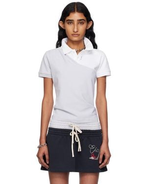 Abra Ssense Exclusive & Shoulder Polo - White