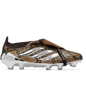 Wales Bonner Baskets De Soccer Predator Elite Brunes Édition Adidas Originals - Noir
