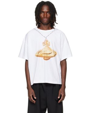 Vivienne Westwood Orb Oversized Box T-Shirt - White