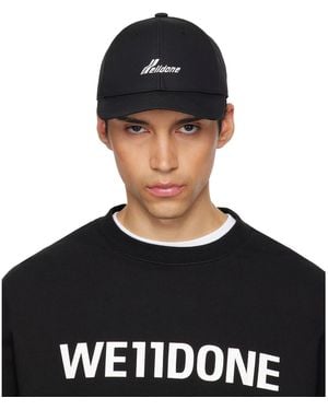 we11done 'Se11Done' Cap - Black