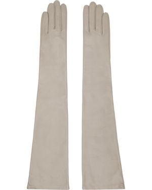Handsome Stockholm Essentials Extra Long Gloves - White