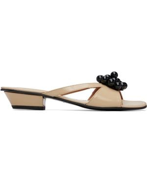 About Arianne Flora Heeled Sandals - Natural