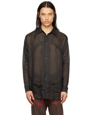 Edward Cuming Lung Window Shirt - Black