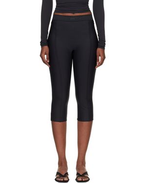 Skims Body High-Waisted Capri Leggings - Black