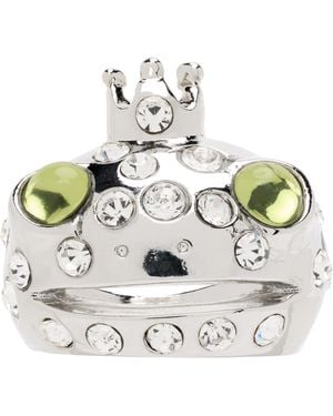 Collina Strada Frog Prince Ring - Metallic