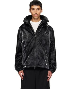 Y-3 Marble Nylon Windbreaker Jacket - Black