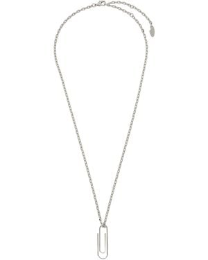 Off-White c/o Virgil Abloh Off- Paperclip Necklace - Metallic