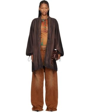 DIESEL Blouson De-Troit-S Brun - Marron