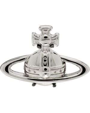 Vivienne Westwood Suzon Stud Single Earring - Metallic