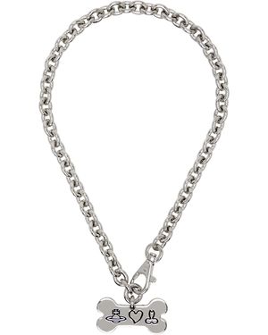 Vivienne Westwood Dog Tag Necklace - Multicolour