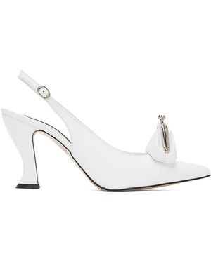 Pushbutton Coin Purse Heels - Black