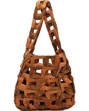 SC103 Cabas Links Brun Clair - Marron