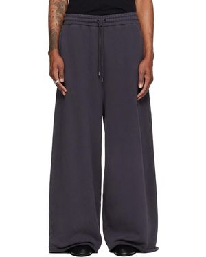 Lu'u Dan Raw-Cut Bontan Sweatpants - Blue
