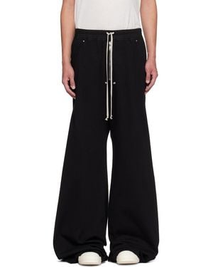 Rick Owens Tower Geth Belas Joggers - Black
