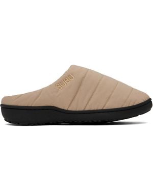A.P.C. Subu Edition F-Line Slippers - Black