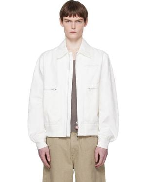 CASABLANCA Monogram Jacket - White