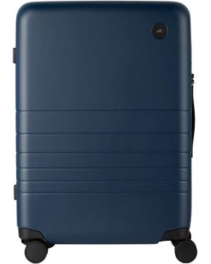 Monos Expandable Check-In Medium Suitcase - Blue