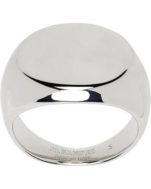 Jil Sander 647 Ring - Metallic