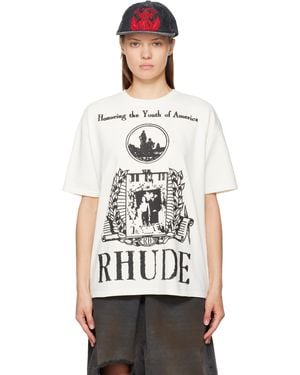Rhude 'Youth Of America' T-Shirt - White