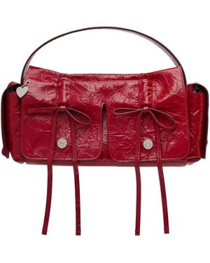 Acne Studios Multipocket Bag - Red