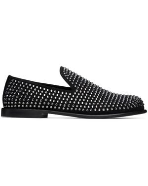 JW Anderson スエード スリッポン - ブラック