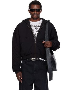 Lu'u Dan Wadded Hoodie - Black