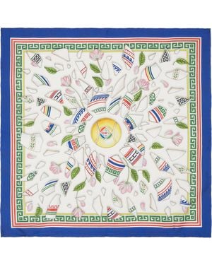 CASABLANCA Small Silk Scarf - Multicolour