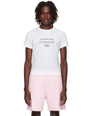 Acne Studios Off- Logo T-Shirt - Multicolour
