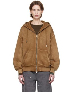 【関税込み】Eckhaus Latta ブラック ジップフーディ レディース Eckhaus Latta パーカー | オンラインセールは最大53