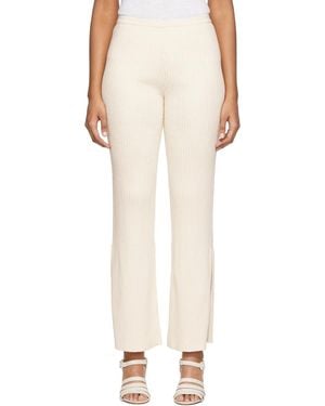 SIR. Off-white Enes Lounge Trousers - Natural