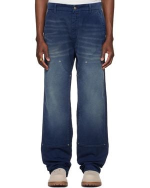 424 Work Pants - Blue