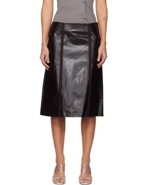 Paloma Wool Fuster Midi Skirt - Black