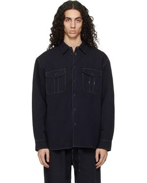 Studio Nicholson Louro Shirt - Blue