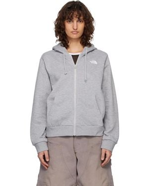 The North Face Evolution Simple Dome Regular Full-Zip Hoodie - Grey