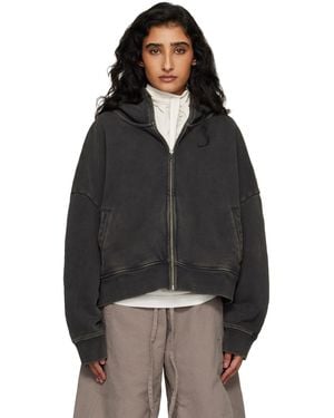Entire studios Eternal Zip Hoodie - Black