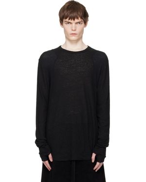Thom Krom M Ts 932 T-Shirt - Black