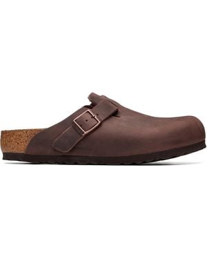Birkenstock Regular Boston Oiled Leather Loafers - Brown