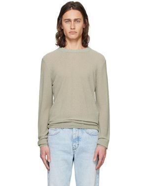 Ami Paris Semi-sheer Jumper - Multicolour