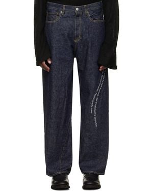 Undercover Uc1F4506-2 Jeans - Blue