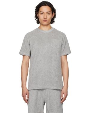 Oas グレー テリー Tシャツ