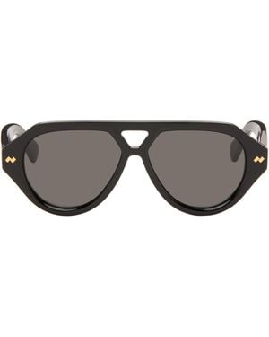 Bottega Veneta Dizzy Aviator Sunglasses - Grey