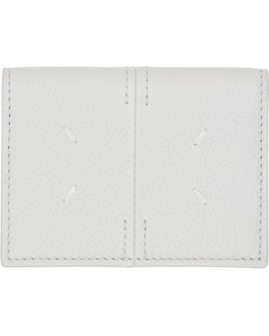 Maison Margiela Leather Card Holder - White