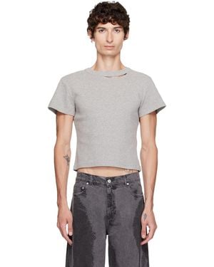 CAMPERLAB Cut-Out T-Shirt - Grey