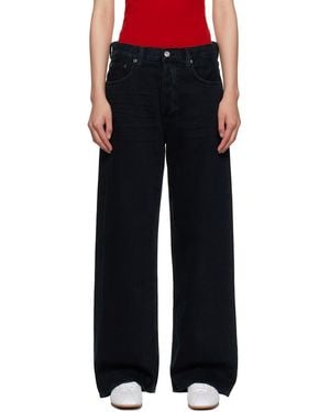 Agolde Low Slung Baggy 30.5 Jeans - Black