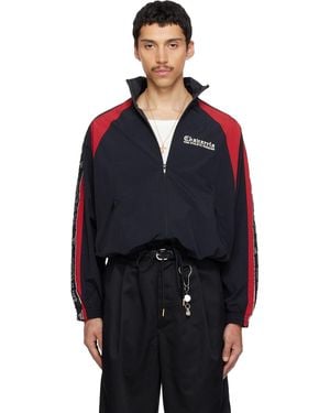 Willy Chavarria Casa De Chavarria Tape Jacket - Blue