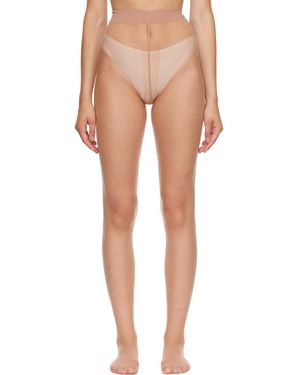 Wolford 8 Tights - Natural