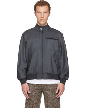 Undercover Uc2E4211 Bomber Jacket - Black